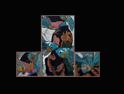 Japanese Movement - a Sculpture & Installation Artowrk by Barbara Zaccheo